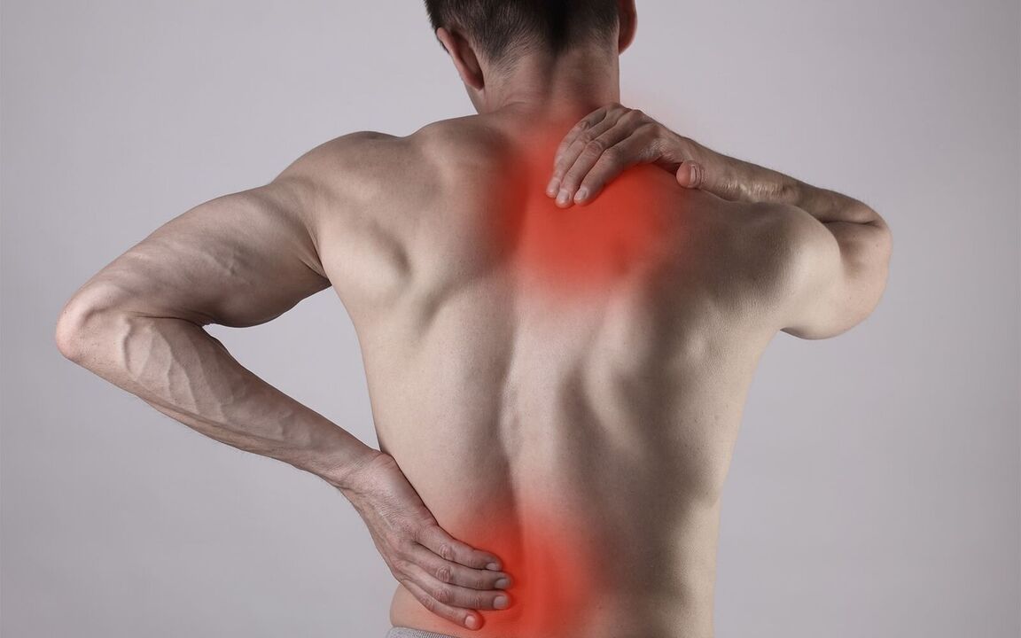 A hátfájás a mozgásszervi rendszer betegségeinek jele